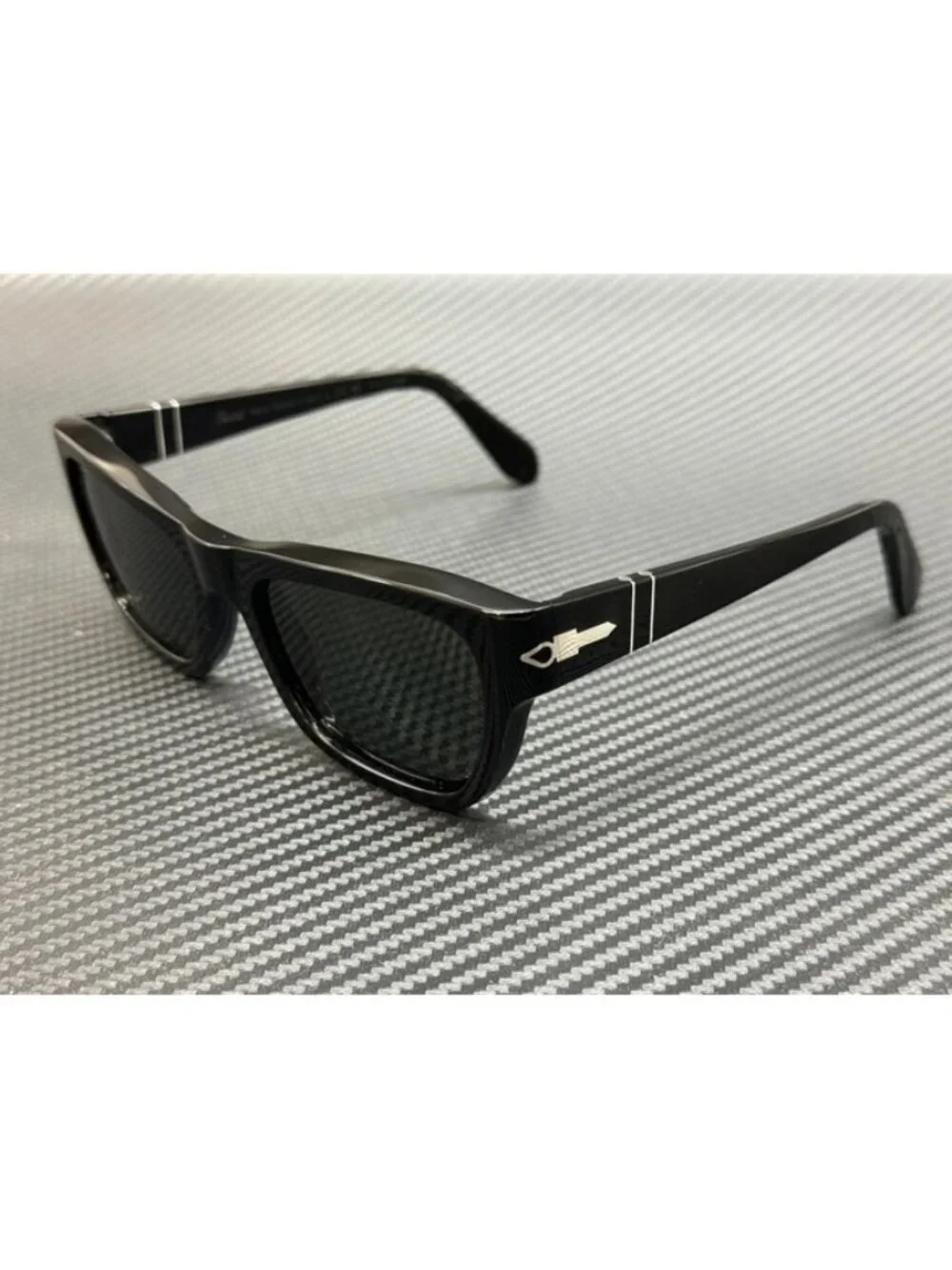 New Persol Men Black Sunglasses 53-20-140